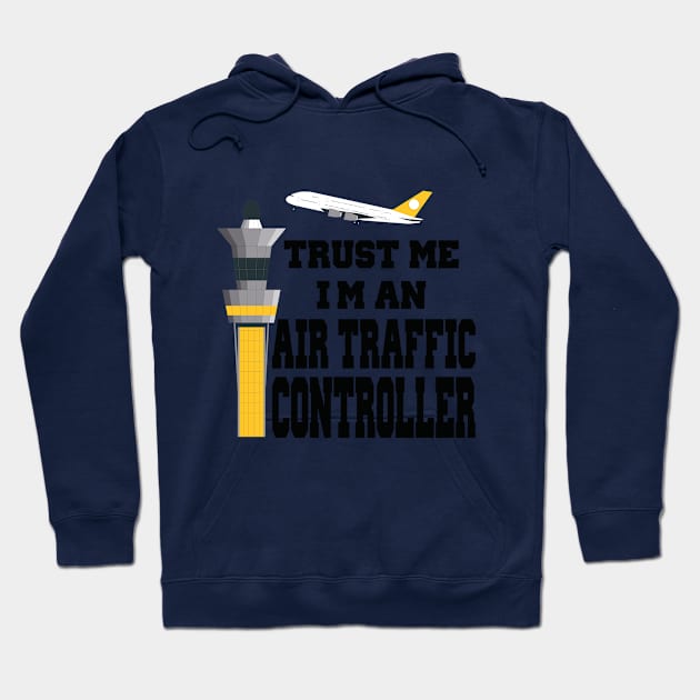 AIR TRAFFIC CONTROLLER Hoodie by Just Be Cool Today